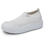 Damen Sportliche Slip-On Schuhe mit rutschfester Sohle und atmungsaktivem Obermaterial EB