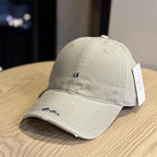 Herren-Baseballkappe im Used-Look