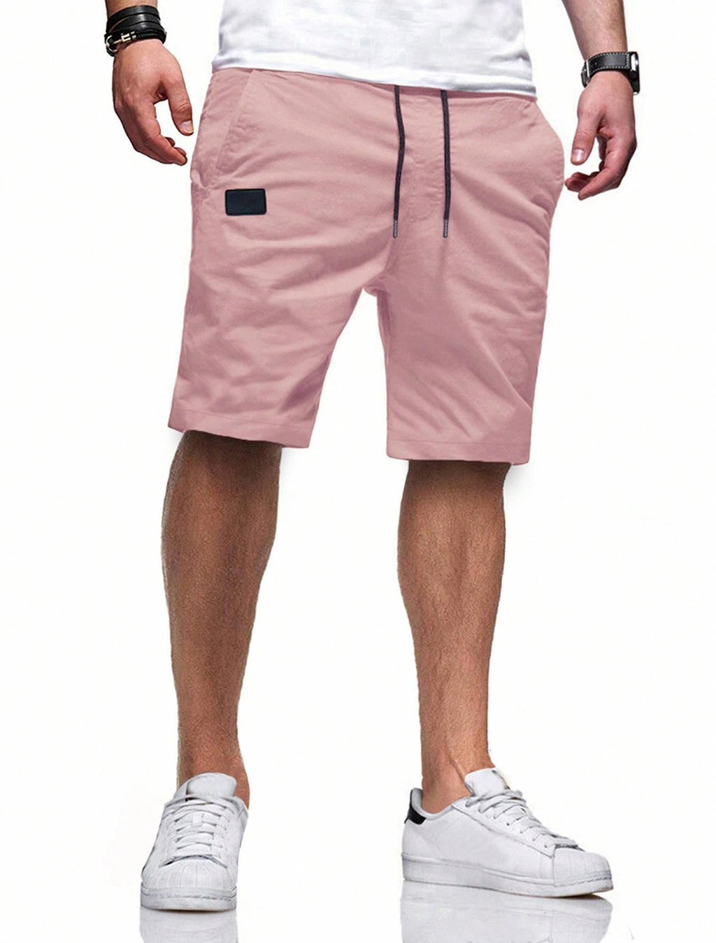 Bequeme Sport-Shorts für Herren mit Taschen und elastischem Bund