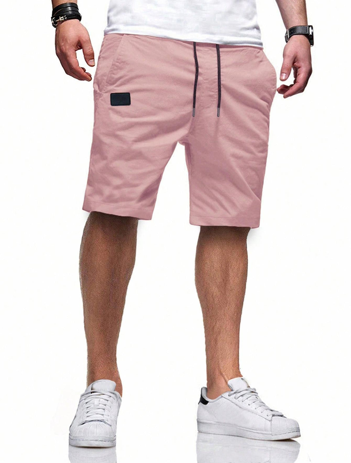 Bequeme Sport-Shorts für Herren mit Taschen und elastischem Bund