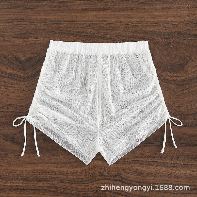 Transparente Strandshorts für Damen