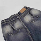 Stylische Baggy-Shorts für Herren im Used-Look