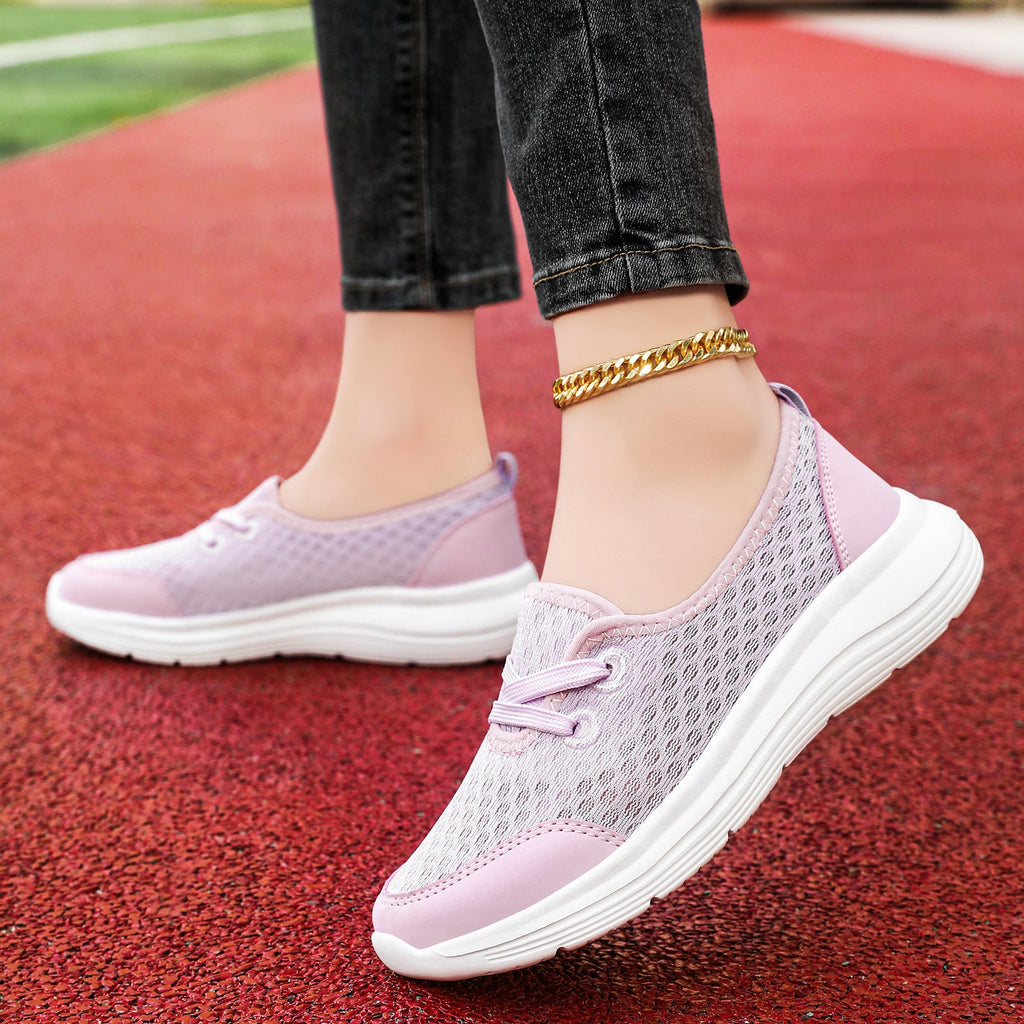 Damen Atmungsaktive Freizeitschuhe mit flexiblem Netzdesign EB