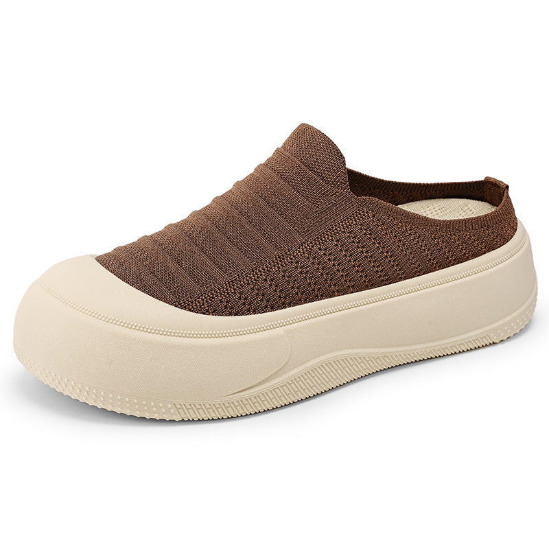 Damen Atmungsaktive Slip-On Clogs mit flexiblem Obermaterial EB