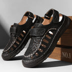 Damen Atmungsaktive Freizeitsandalen mit verstellbarem Klettverschluss und rutschfester Sohle EB