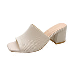 Damen Absatzschuhe mit komfortablem Strickdesign EB
