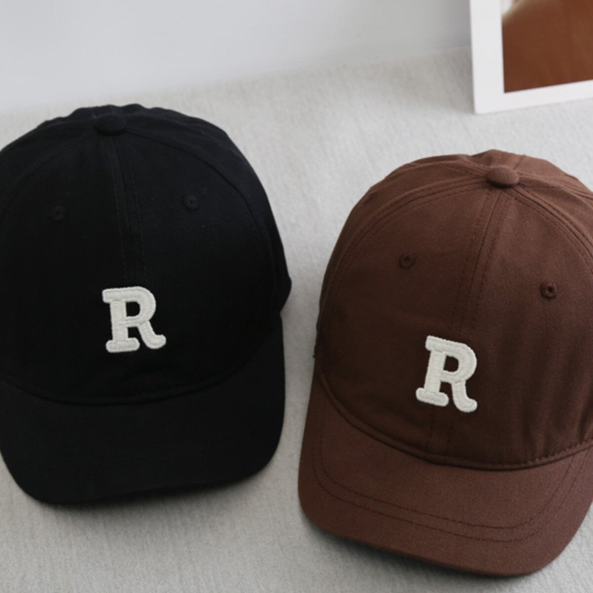 Klassische Baseballkappe mit Monogramm für Herren