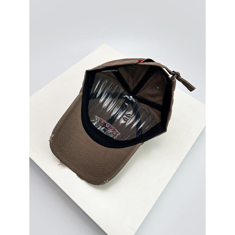 Distressed Camping-Cap für Herren