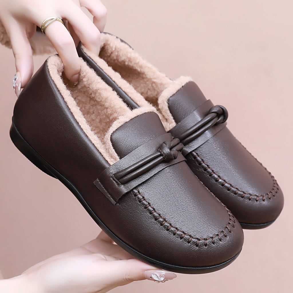 Damen Bequeme Mokassins EB