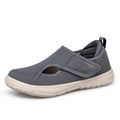 Damen Atmungsaktive und leichte Freizeitschuhe mit flexiblem Klettverschluss EB