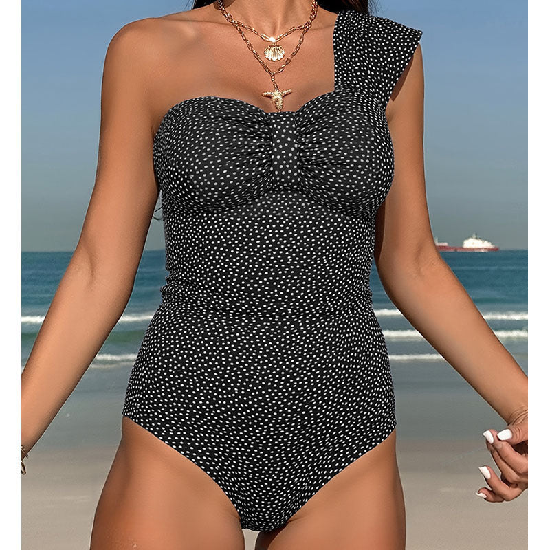 Damen Baderock mit asymmetrischem Ausschnitt EB