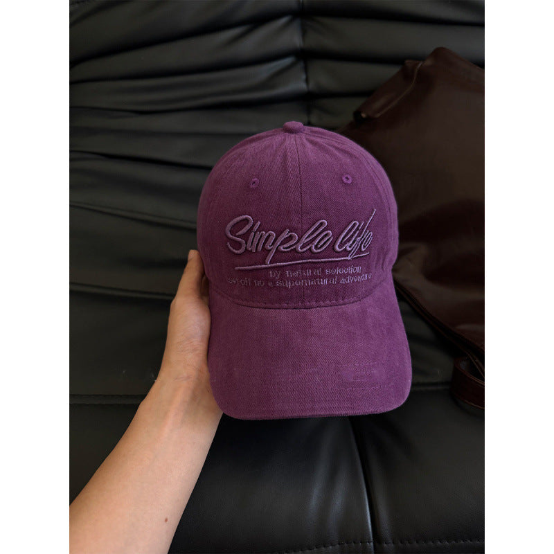 Damen Casual Baumwoll-Baseballkappe