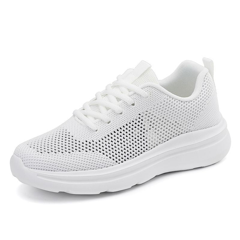 Unisex nan federleichter Mesh-Freizeitschuh mit atmungsaktivem Strukturstrick, ergonomischer Komfortsohle und Zuglasche EB