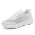 Unisex nan federleichter Mesh-Freizeitschuh mit atmungsaktivem Strukturstrick, ergonomischer Komfortsohle und Zuglasche EB