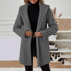 Damen Karierte Überhemdjacke mit Brusttaschen EB