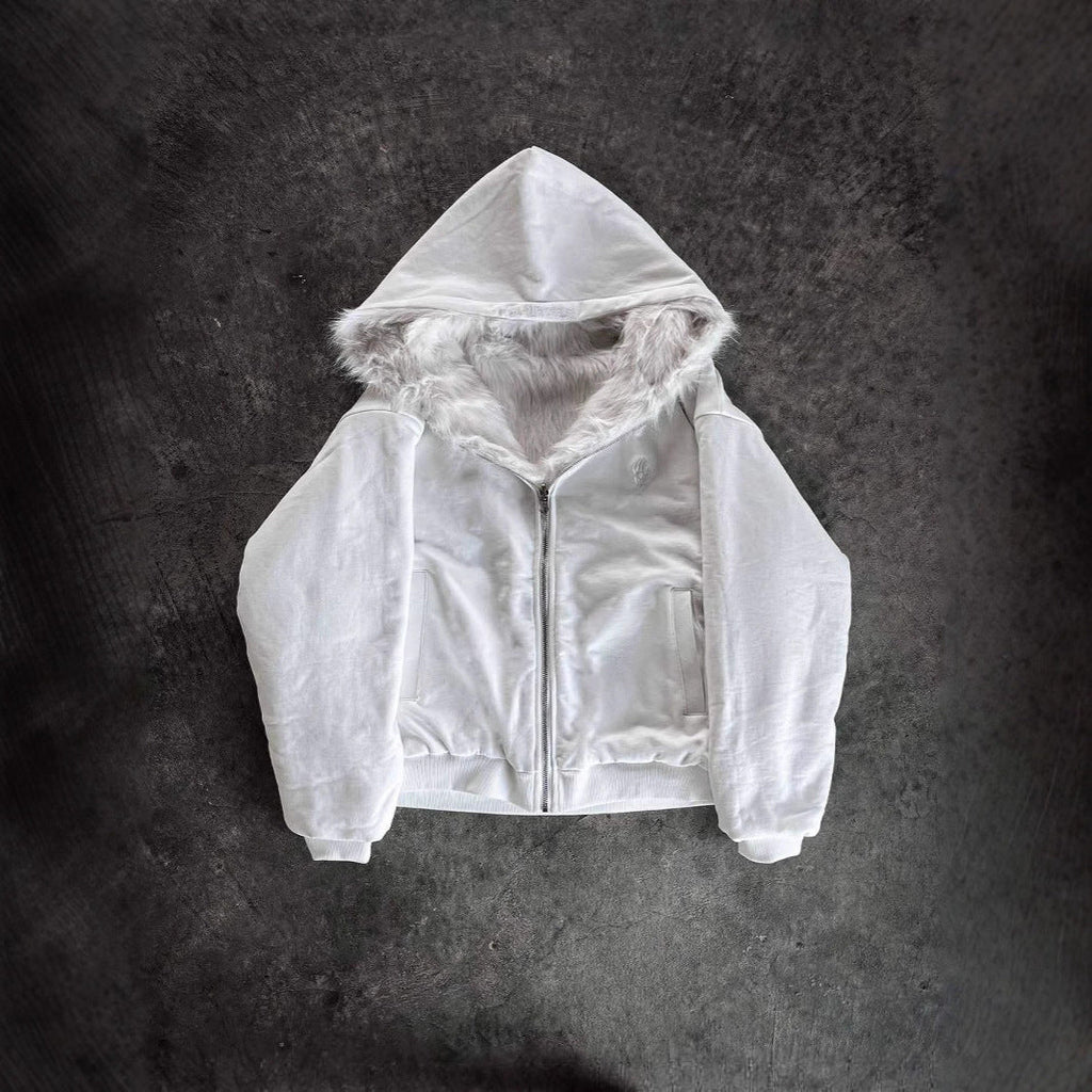 Damen Kapuzenjacke mit kuscheligem Innenfutter und modernem Schnitt EB