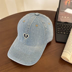 Damen-Baseballkappe aus Denim