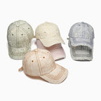 Damen Baseball-Cap im Destroyed-Look