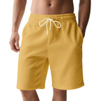 Herren nan knielange Bermudashorts mit elastischem Bund Kordelzug und Seitentaschen EB