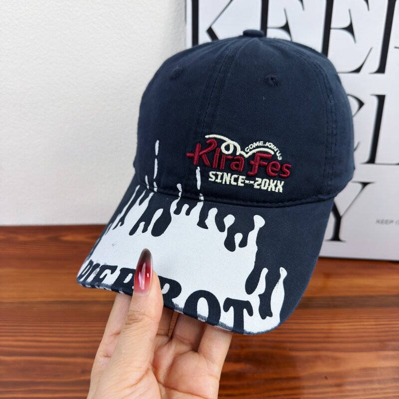 Herren-Snapback-Cap mit Grafik