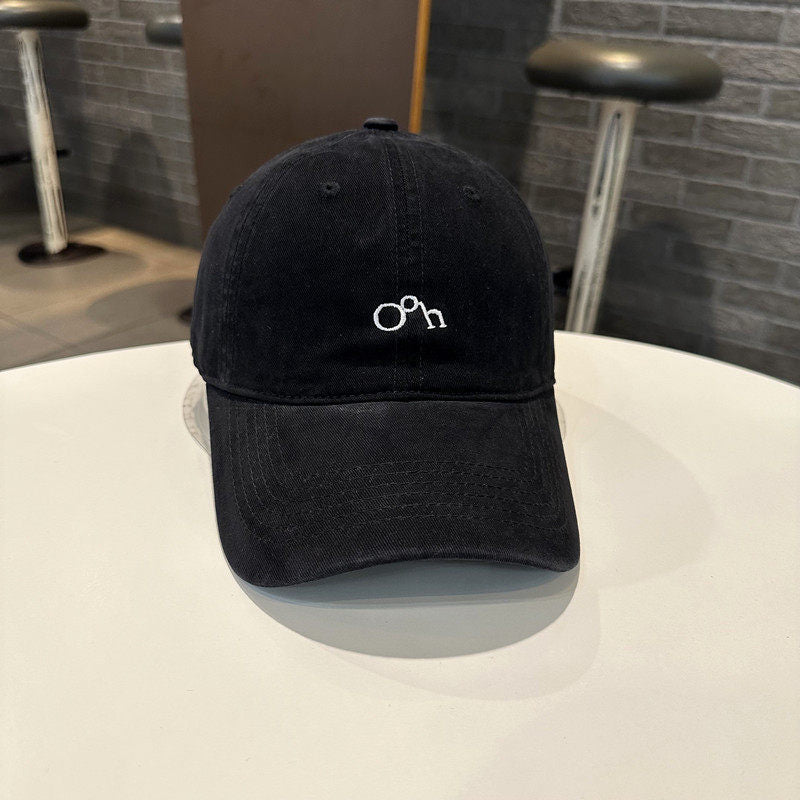 Lässige Baumwoll-Baseballcap für Herren
