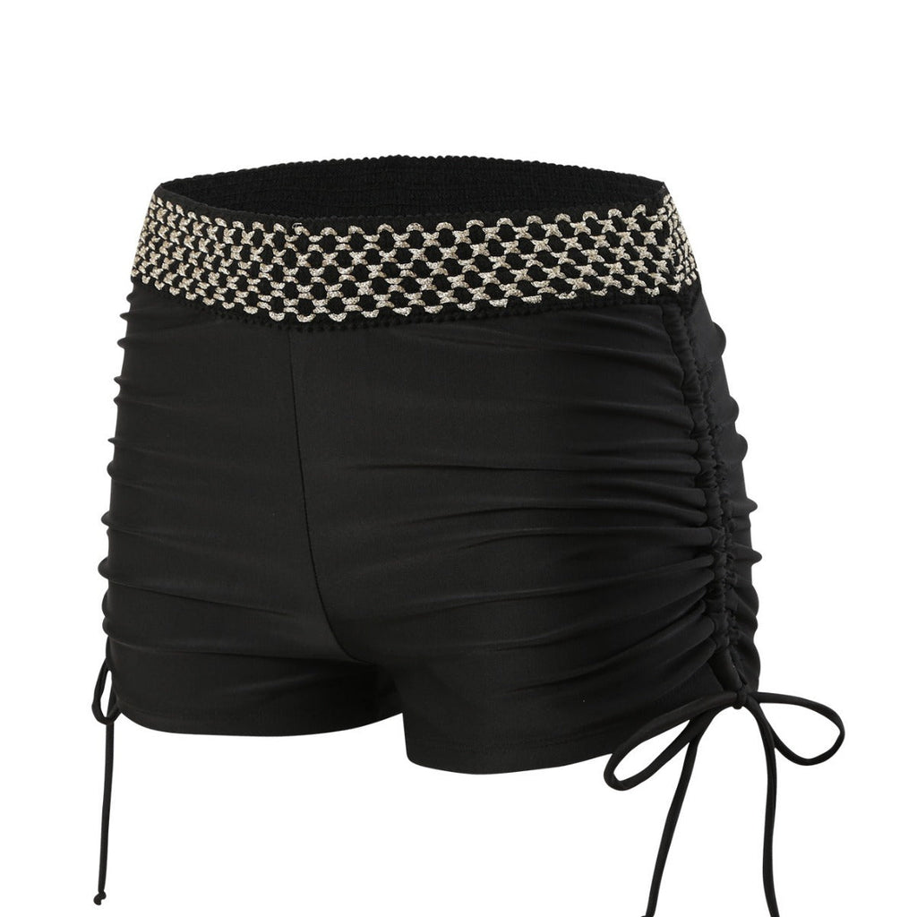 Damen-Badeshorts mit verstellbarem Bund