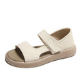 Damen bequeme Riemensandalen mit verstellbarem Klettverschluss EB