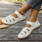 Damen Atmungsaktive Sandalen mit verstellbarem Klettverschluss EB