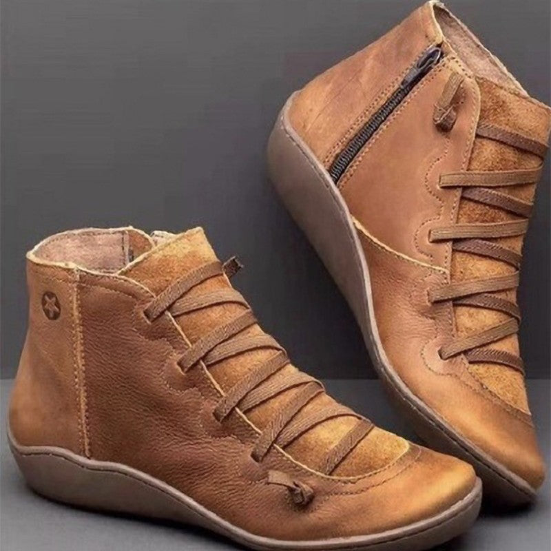 Damen Bequeme und modische Stiefeletten EB