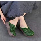 Damen Bequeme Clogs mit modischem Blüten-Detail EB