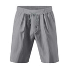 Knielange, leichte Funktionsshorts für Herren mit elastischem Bund