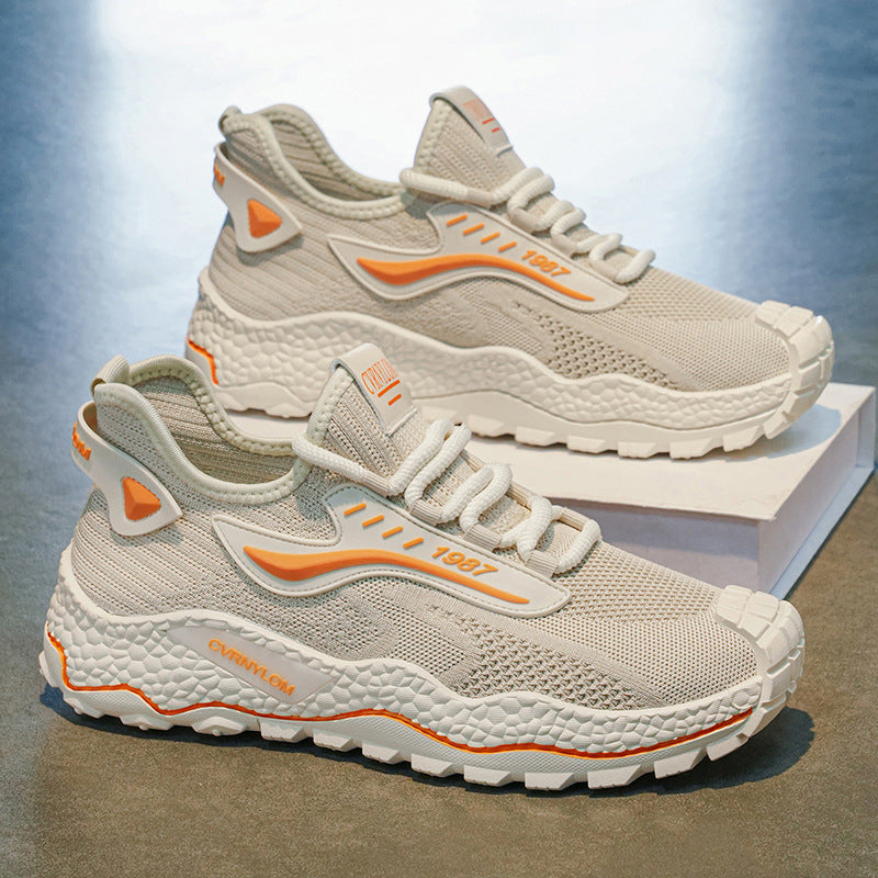 Damen Sportliche Laufschuhe mit atmungsaktiver Mesh-Oberfläche und rutschfester Sohle EB