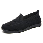 Damen Bequeme Slip-On Schuhe mit atmungsaktivem Netzwerkdesign EB