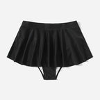 Damen Baderock mit integrierten Bikini-Höschen EB