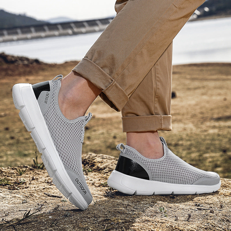Damen Atmungsaktive Outdoor-Schuhe mit flexibler Sohle und rutschfester Laufsohle EB