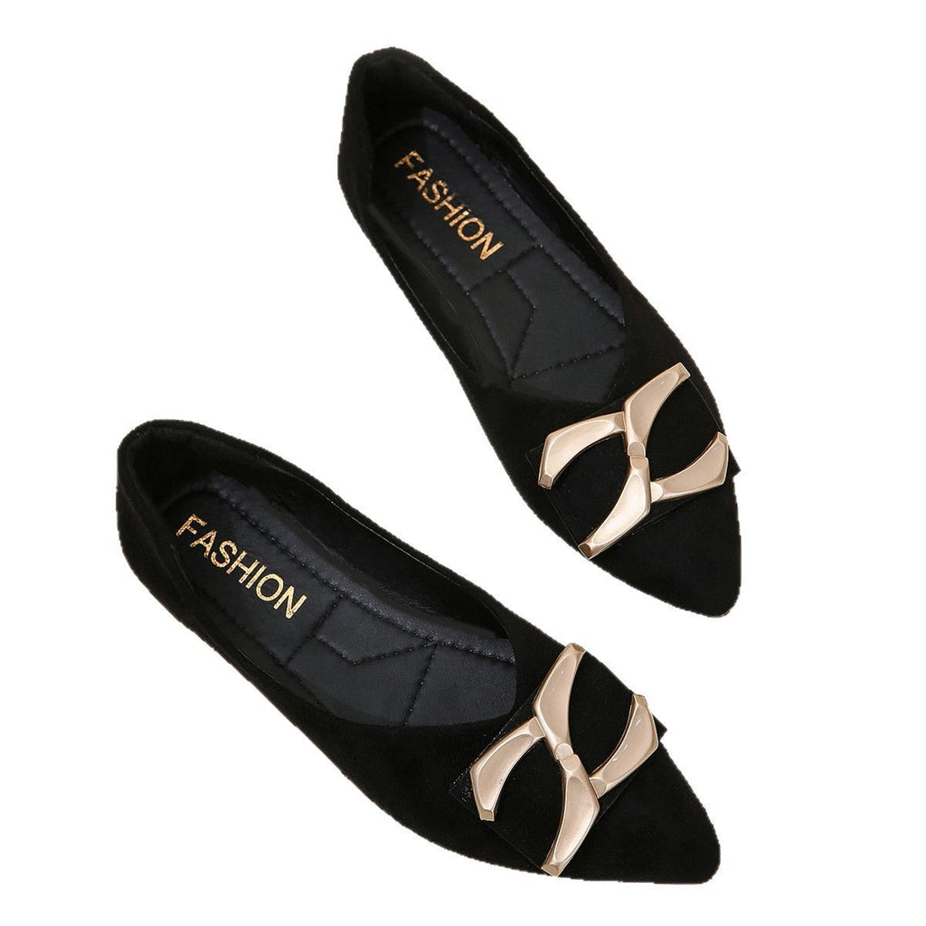 Damen Ballerinas mit modischem Schleifen-Detail EB