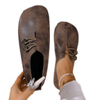 Damen komfortable Slipper mit modischen Knopfdetails EB
