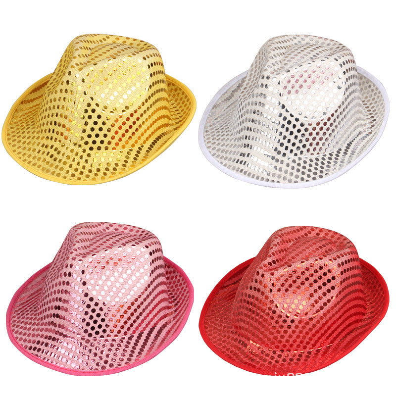 Schimmernder Party-Fedora