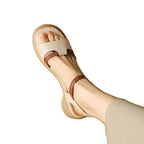 Damen Bequeme Blockabsatzsandalen mit verstellbarem Riemen EB