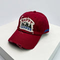 Distressed Camping-Cap für Herren
