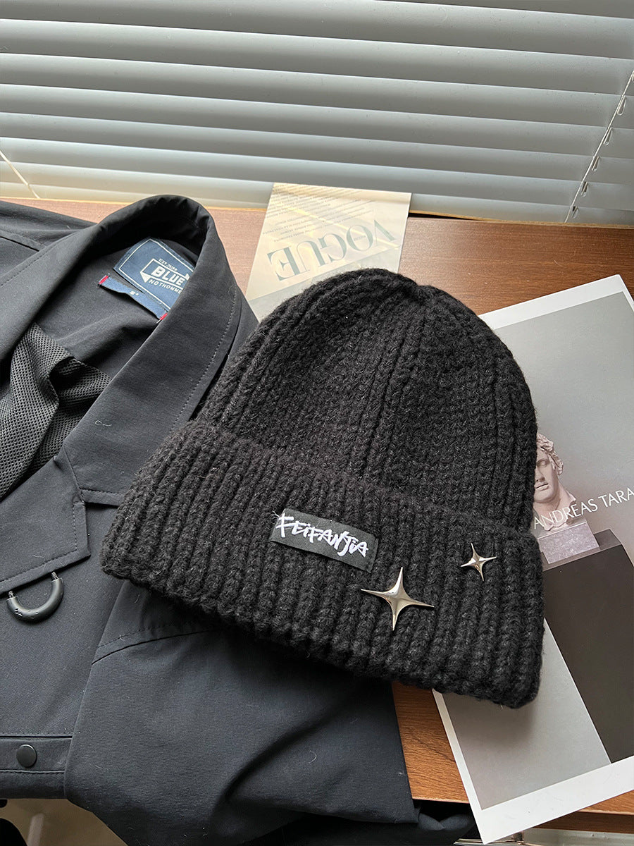 Stilvolle Strick-Beanie