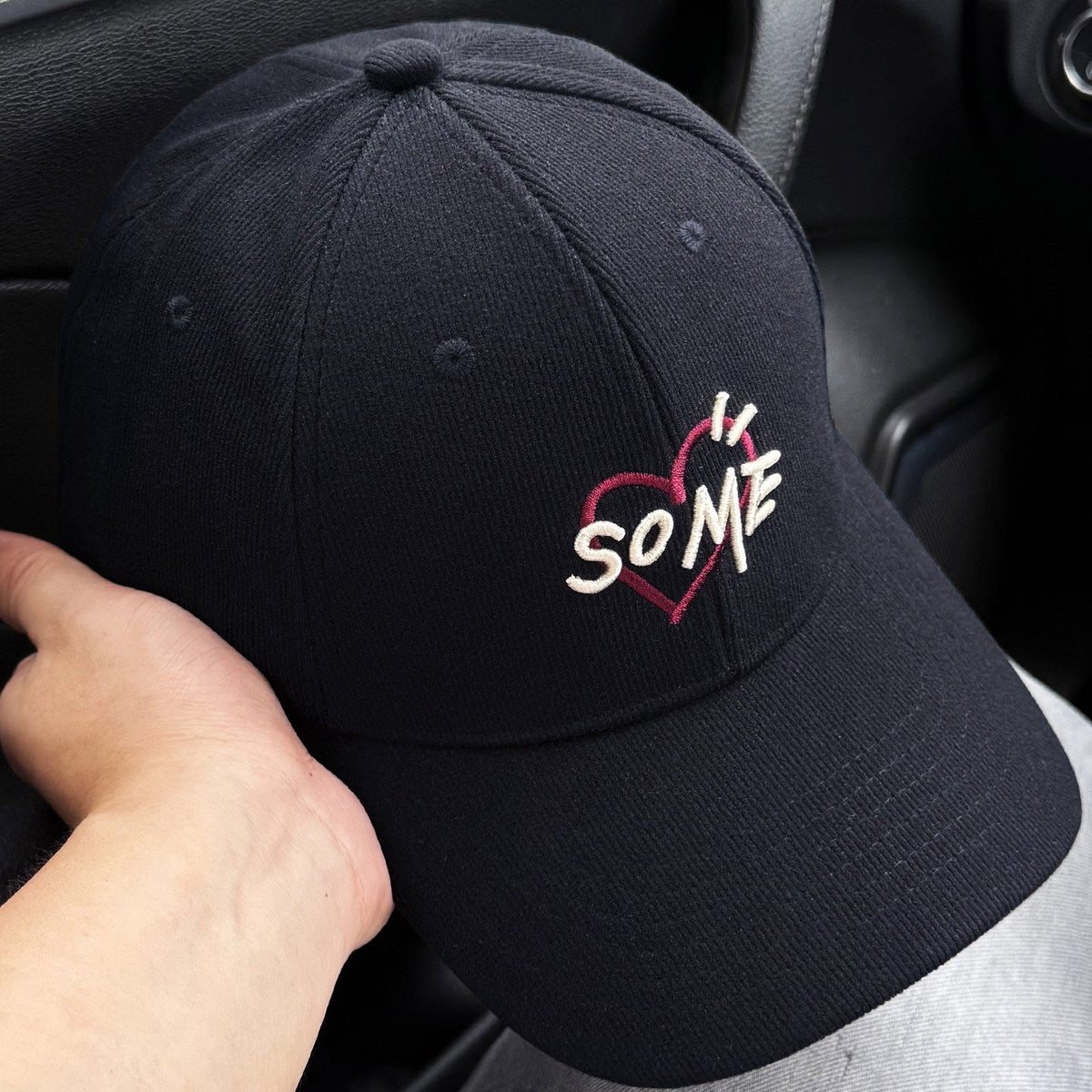 Bestickte lässige Baseballkappe für Herren