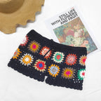 Häkelshorts mit Granny-Square-Muster für Damen