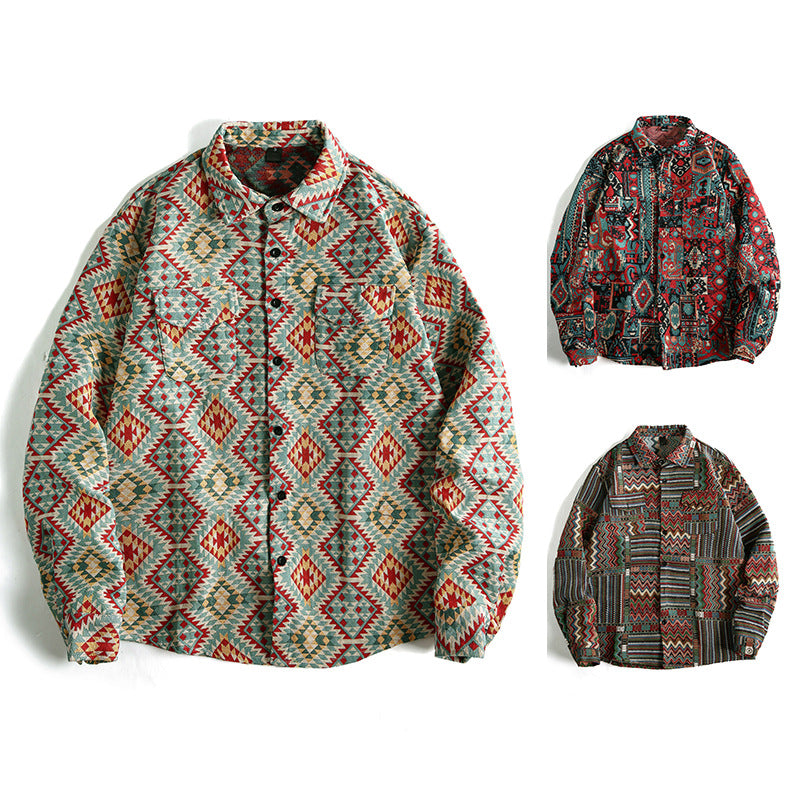 Damen Karierter Freizeit-Hemdjacke EB