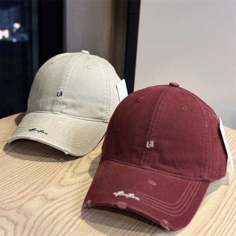 Herren-Baseballkappe im Used-Look