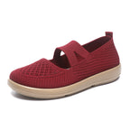 Damen Atmungsaktive Freizeitschuhe mit elastischem Design EB