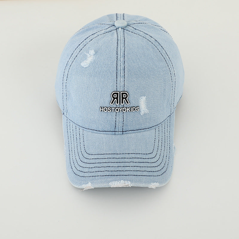 Lässige Damen Baseball-Cap aus Denim