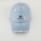 Lässige Damen Baseball-Cap aus Denim