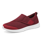 Damen Atmungsaktive Slip-On Freizeitschuhe mit elastischem Riemen EB