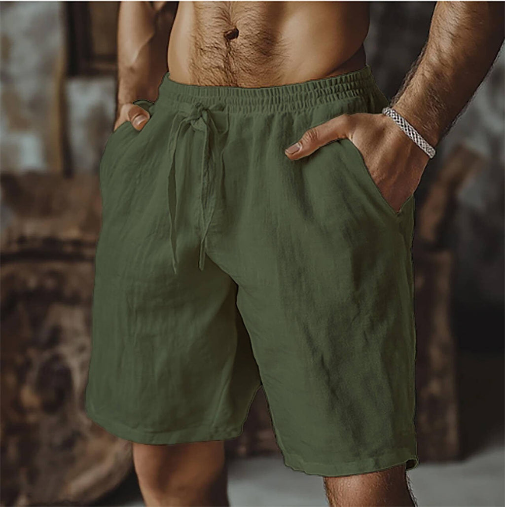 EB | Herren-Schnürshorts aus Baumwolle